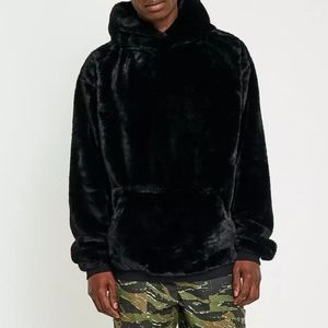 Urban Outfitters Faux Fur Mens Hoodie 